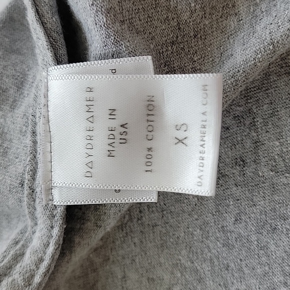 Free People DayDreamer Def Leppard Band Tee XS Gray Graphic T-Shirt Short Sleeve - Picture 10 of 16